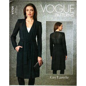 Vogue V1709 Misses 16 to 24 Guy Laroche Light Jacket Uncut Sewing Pattern